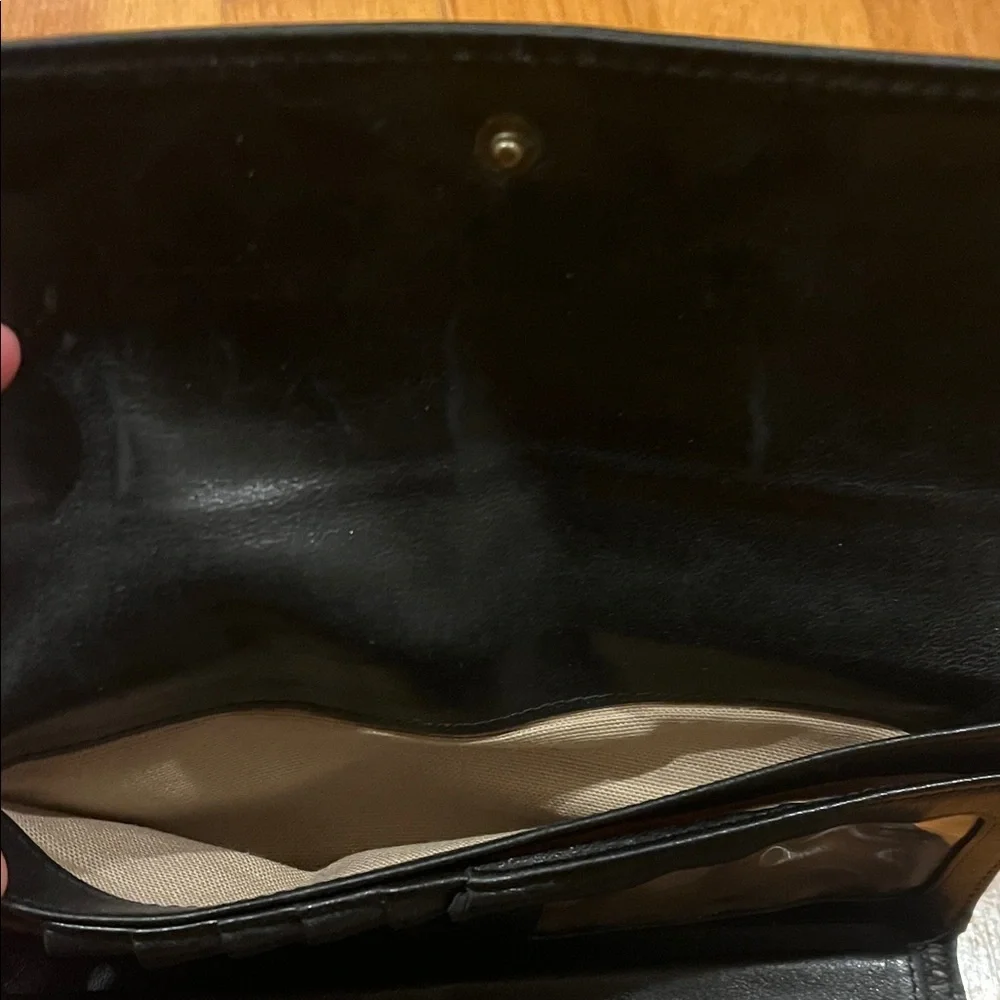 Michael Kors Black MK Pattern Wallet - Picture 5 of 7